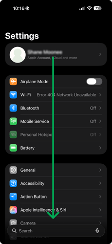 1 sign out of your apple ID 3