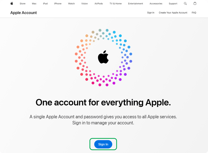 2 Remove the device from your apple ID 1