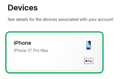 2 Remove the device from your apple ID 3