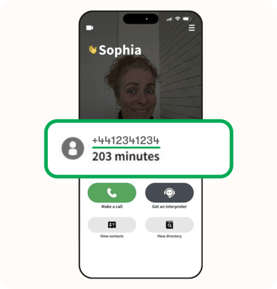 Your Convo number is shown on the main page of the app.