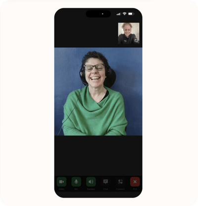 Step 4 The Convo Now app will open and connect you with a BSL interpreter.