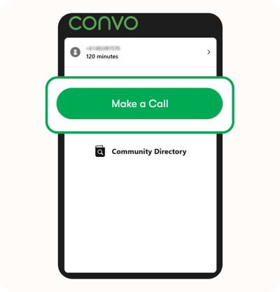 Step 1 Click the ‘Community Directory’ button.