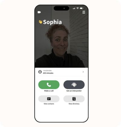 Step 1 Make sure you are logged in to the Convo Now app. This allows you to receive call notifications and answer incoming calls.