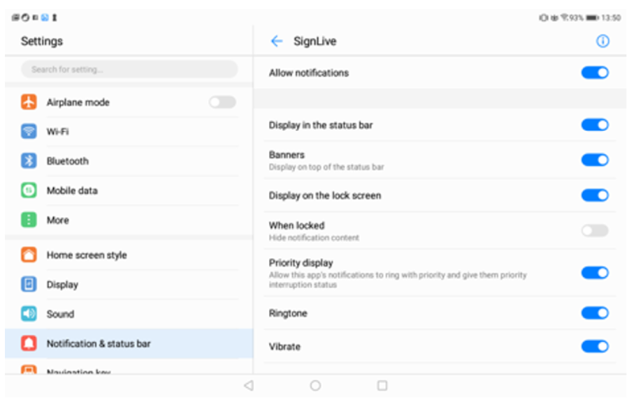 How to set up Notifications